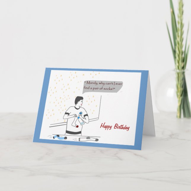 Funny Birthday card (Front)