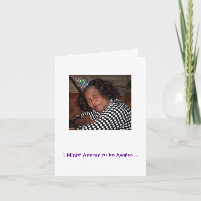 FUNNY BIRTHDAY CARD (Front)