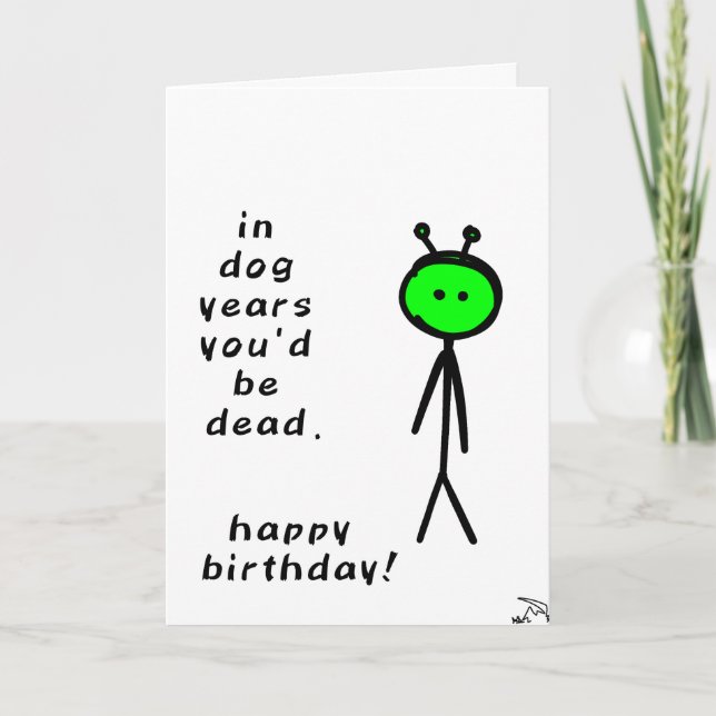 Funny Birthday Card (Front)