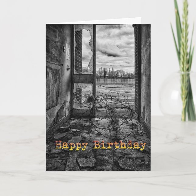 Funny birthday card (Front)