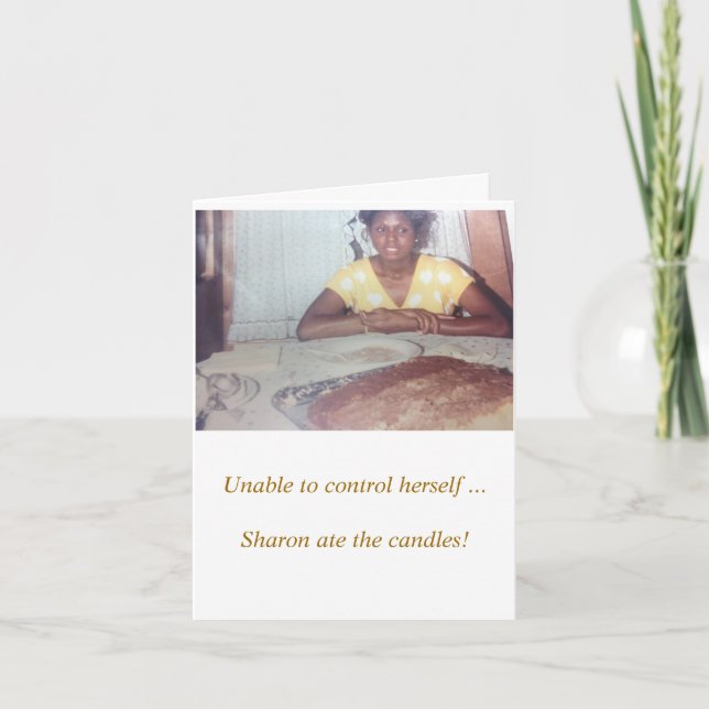 FUNNY BIRTHDAY CARD (Front)