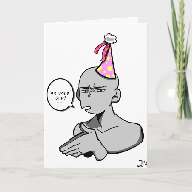 Funny Birthday Card (Front)