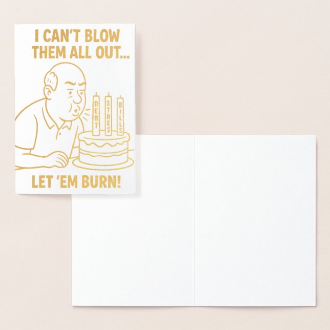 funny birthday card (Display)