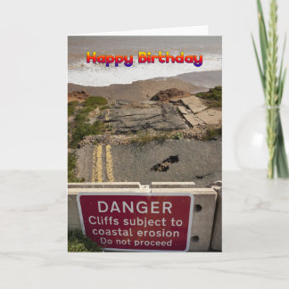 Funny birthday card