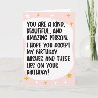 Funny Birthday Card For Friend