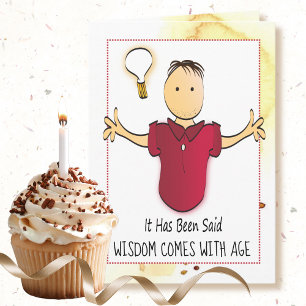 Funny Birthday Card for Him to Personalise