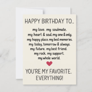 Funny Birthday Card For Men Husband Boyfriend Him
