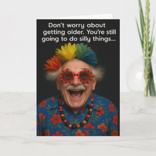 Funny Birthday Card Old Age
