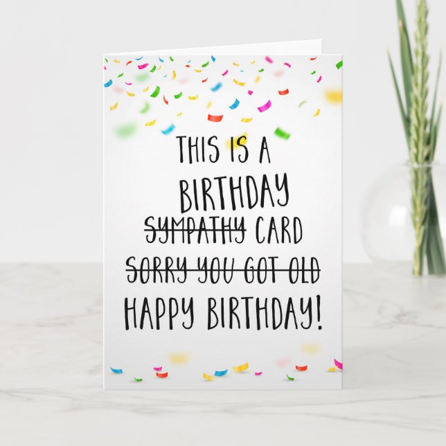 Funny Birthday Card, Rude Birthday Card, Funny Car Card (Front)