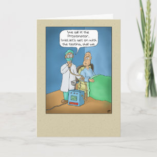 Funny Birthday Cards: The Prostanator Card