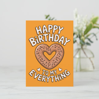 Funny Birthday For Boyfriend For Girlfriend Food  Card