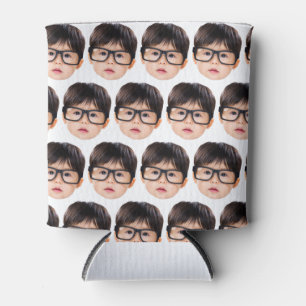 Funny birthday Funny photo Personalised photo gift Can Cooler