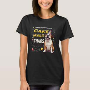 Funny Birthday Gift English Bulldog Dog T-Shirt