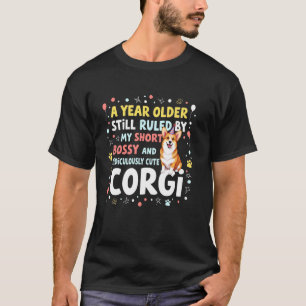 Funny Birthday Gift Welsh Corgi Dog  1 T-Shirt