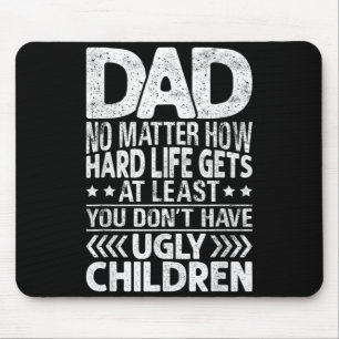 Funny Birthday Gifts For Dad From Kids Fathers Day Mouse Pad