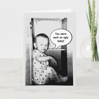 Funny Birthday Greeting Card