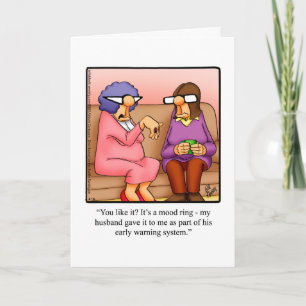 Funny Birthday Greeting Card for Her