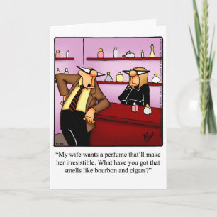 Funny Birthday Greeting Card For Wife