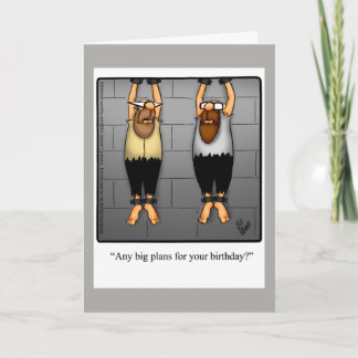 Funny Birthday Humour Card For Friend