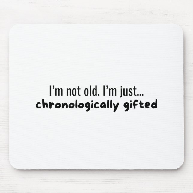 Funny Birthday Mouse Pad (Front)