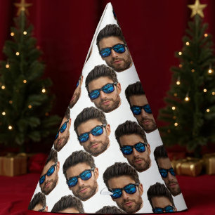 Funny Birthday Party Hats Custom Face Photo