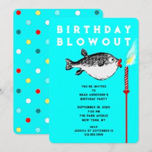 Funny Birthday Party Invitation