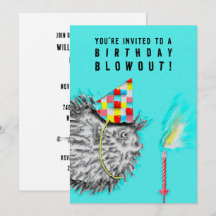 Funny Birthday Party Invitation