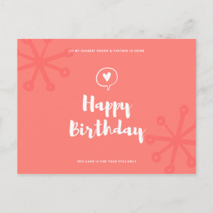 Funny Birthday Postcard