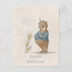 Funny Birthday Postcard