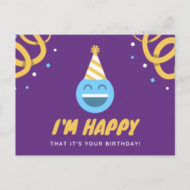 Funny Birthday - see the back of the card - (Front)