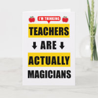 Funny Birthday Teachers are Actually Magicians