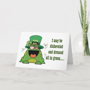 FUNNY BIRTHDAY WISHES FROM ****SILLY FROG**** CARD