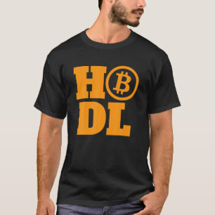 Funny Bitcoin BTC Cryptocurrency Crypto HODL Dogec T-Shirt