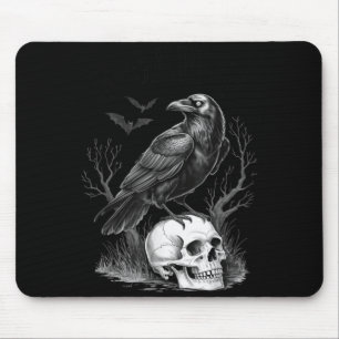 Funny Black Bird F Caw F Crow Women Men Mouse Pad