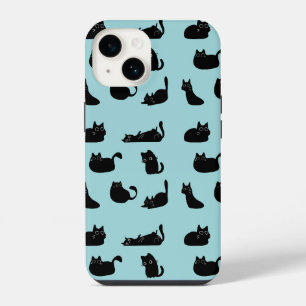 Funny Black Cats iPhone 14 Case