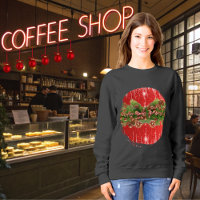 Funny Black "Coffee Makes Me Merry" Coffee Lover's