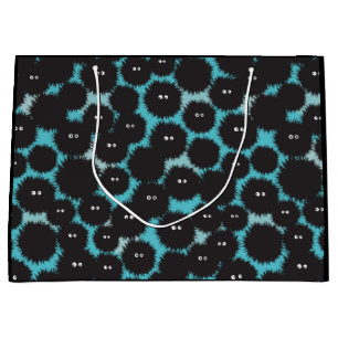 Funny black fluffy monsters Gift Bag