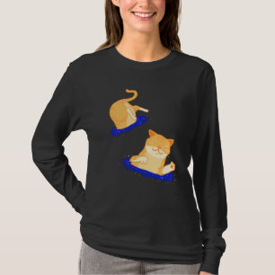 Funny Black Hole Cat T Shirt Cute Kitten In Space