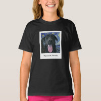 Funny Black Lab Pet Personalised Photo and Text