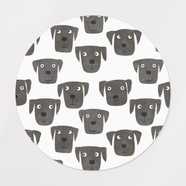 Funny Black Labrador Retriever Dog (Design 1)