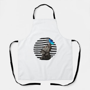 Funny Black Labrador Retriever Lab Dog Owner Pet A Apron