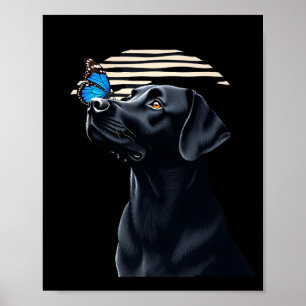 Funny Black Labrador Retriever Lab Dog Owner Pet A Poster