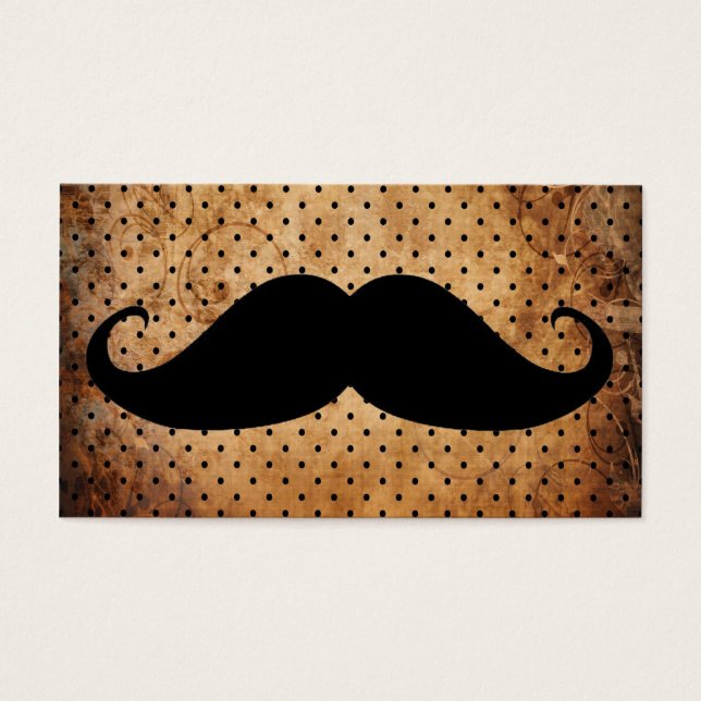 Funny Black Moustache (Front)