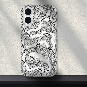 Funny Black White Ant Farm Insect Humour iPhone 16 Case
