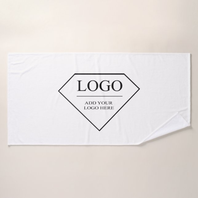 Funny Black White Birthday Personalised Gift Bath Towel (Bath Towel)