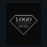 Funny Black White Birthday Personalised Gift Photo Print<br><div class="desc">You can customise it with your photo,  logo or with your text.  You can place them as you like on the customisation page. Funny,  unique,  pretty,  or personal,  it's your choice.</div>