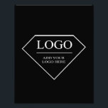 Funny Black White Birthday Personalised Gift Photo Print<br><div class="desc">You can customise it with your photo,  logo or with your text.  You can place them as you like on the customisation page. Funny,  unique,  pretty,  or personal,  it's your choice.</div>