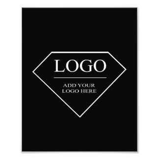 Funny Black White Birthday Personalised Gift Photo Print