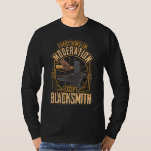 Funny Blacksmith's The Anvil Of The Hammer T-Shirt