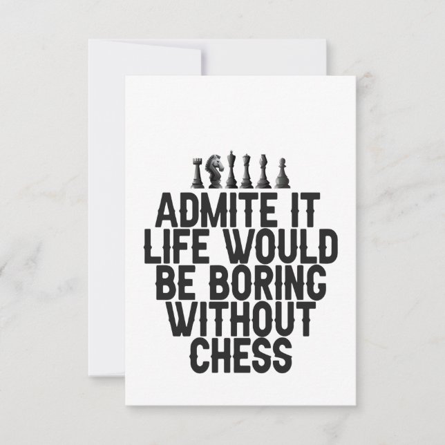 funny,blessed,chess,chessmate,funny,gift,birthday, thank you card (Front)